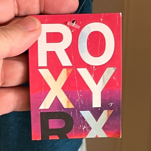 NWT Turquoise Roxy Beachy Racerback Dress Large - Picture 4 of 7